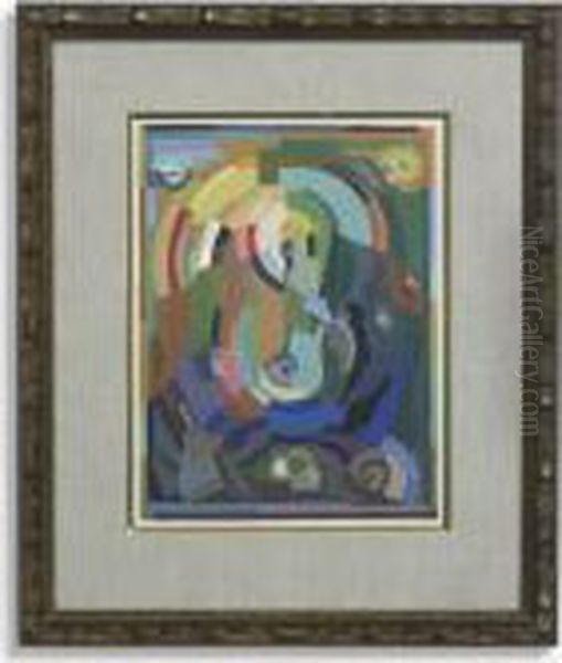 Composition Oil Painting by Albert Gleizes