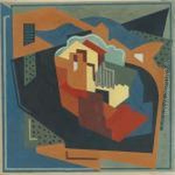 Composition Cubiste Oil Painting by Albert Gleizes