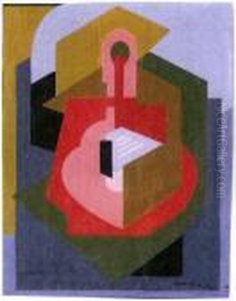 Composition Oil Painting by Albert Gleizes