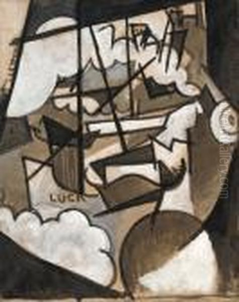 Le Port De New York Oil Painting by Albert Gleizes