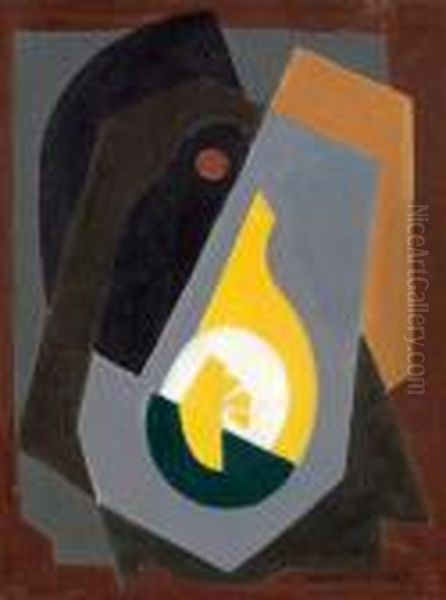 Composition Oil Painting by Albert Gleizes