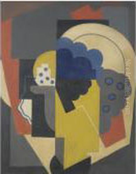 Composition Oil Painting by Albert Gleizes