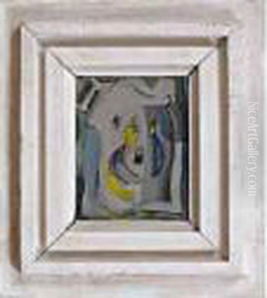 Composition Abstraite Oil Painting by Albert Gleizes