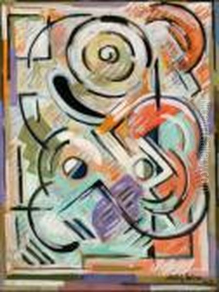 Composition, 1949. Oil Painting by Albert Gleizes