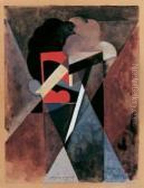 Jacques Nayral Oil Painting by Albert Gleizes