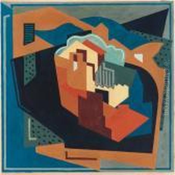 Composition Cubiste Oil Painting by Albert Gleizes