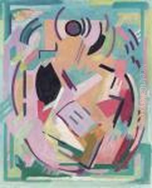 Composition Oil Painting by Albert Gleizes