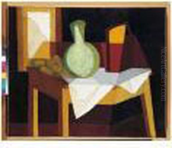 Nature Morte Oil Painting by Albert Gleizes