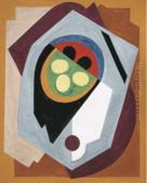 Composition Aux Oeufs Oil Painting by Albert Gleizes