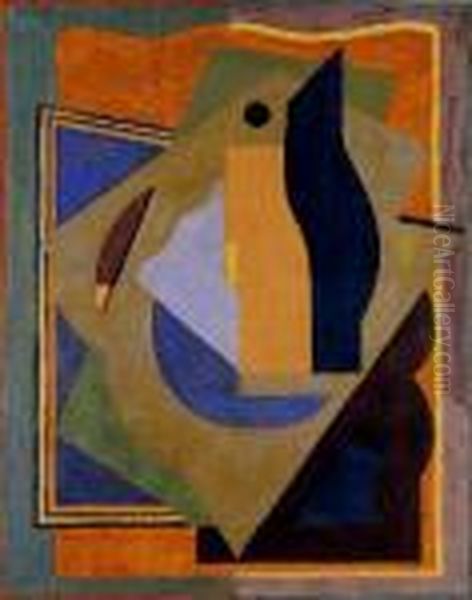 Composition Oil Painting by Albert Gleizes