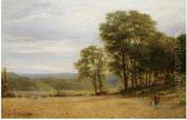 The Harvesters Oil Painting by Alfred Augustus Glendening