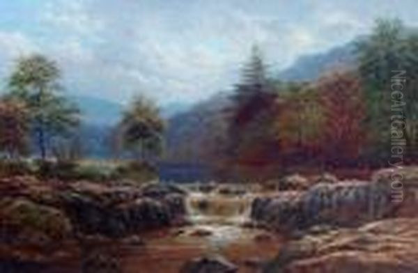 North Wale Oil Painting by Alfred Augustus Glendening