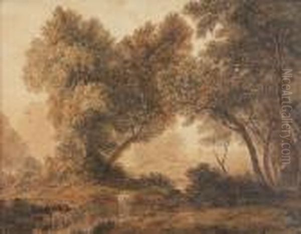 Pastoral Oil Painting by John Glover