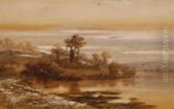 Lakeland Landscape Oil Painting by John Glover