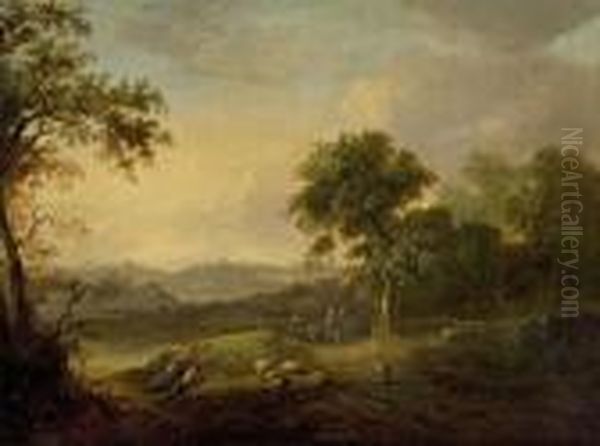 English Landscape Oil Painting by John Glover