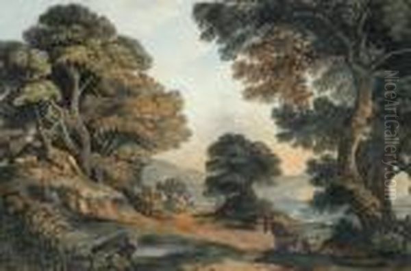 Classical Landscape Oil Painting by John Glover