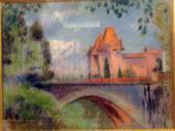 Le Musee De Montauban Oil Painting by Paule Gobillard