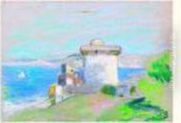 Le Fort Soccoa Oil Painting by Paule Gobillard