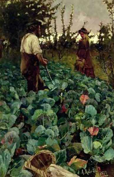 Cabbage Garden 1877 by Arthur Melville