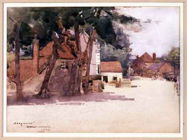 Pangbourne 1889 Oil Painting by Arthur Melville