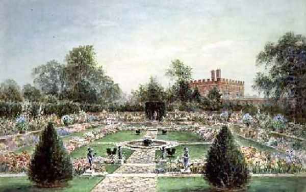 The Italian Garden Oil Painting by Arthur Melville