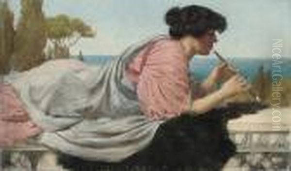 The Melody Oil Painting by John William Godward