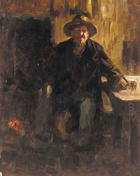 The Innkeeper Oil Painting by Arthur Melville