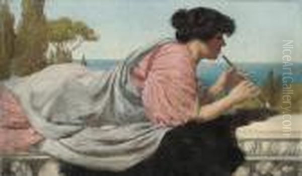 The Melody Oil Painting by John William Godward