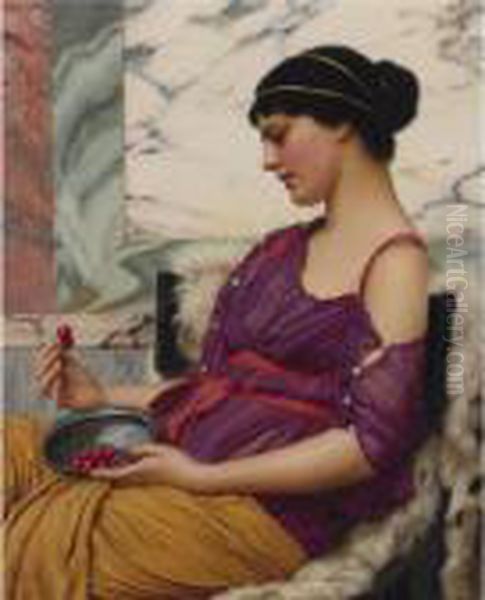 Ismenia Oil Painting by John William Godward