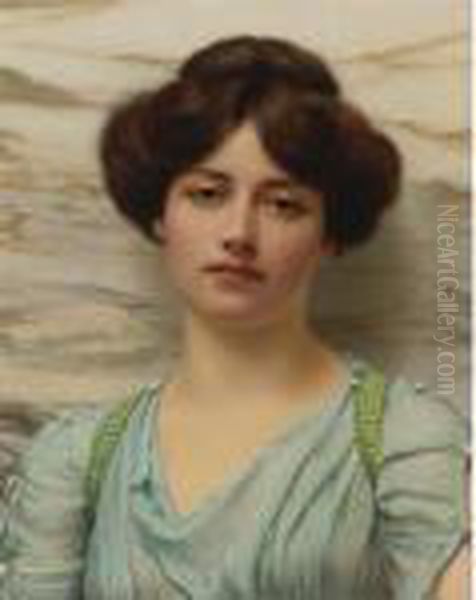 Carina Oil Painting by John William Godward