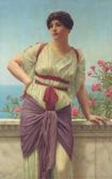 Matrona Superba Oil Painting by John William Godward