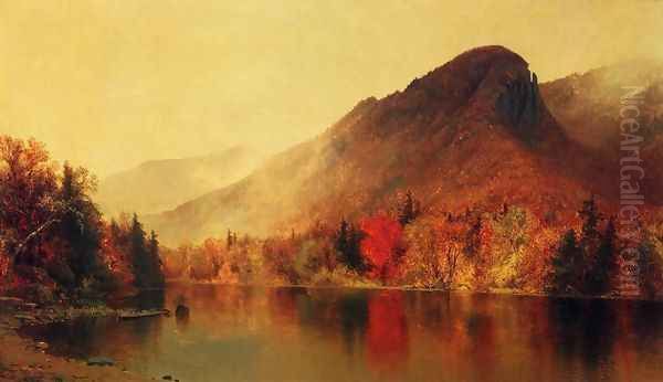 Eagle Cliff, Franconia, New Hampshire Oil Painting by Jervis McEntee