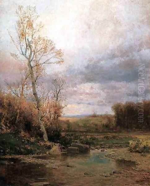 Landscape Oil Painting by Jervis McEntee