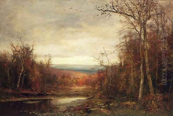 Clearing Skies Oil Painting by Jervis McEntee