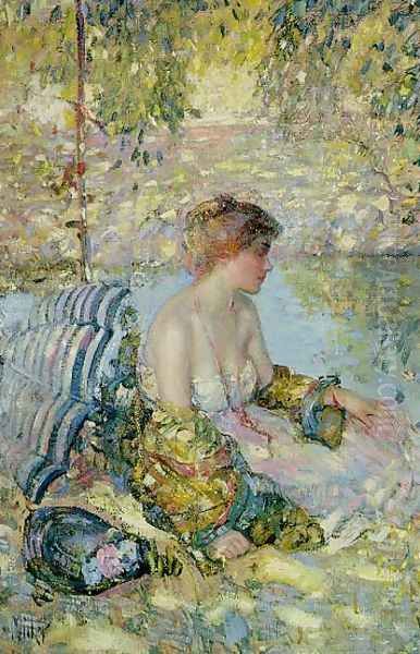 Sylvan Dell Oil Painting by Richard Emil Miller