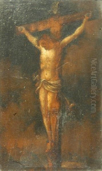 ''jesus Amkreuz'' Oil Painting by Hendrick Goltzius