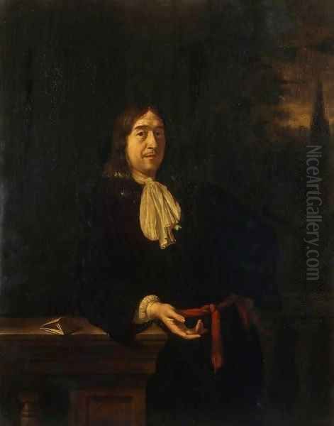 Portrait of a Young Man Oil Painting by Frans van Mieris