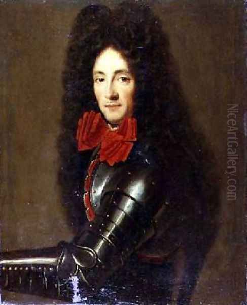 Portrait of a Nobleman Oil Painting by Pierre Mignard