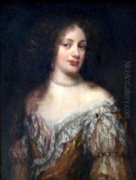 Portrait of a Woman Oil Painting by Pierre Mignard