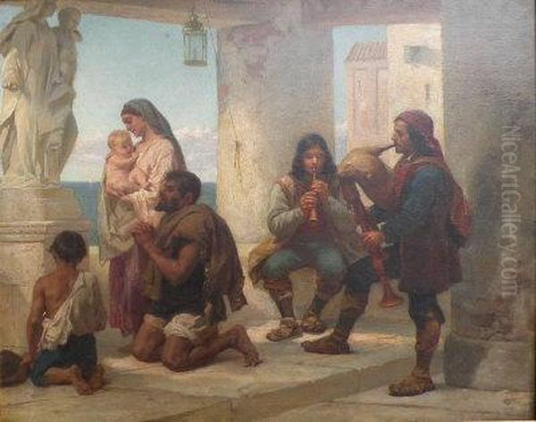 The Prayer Oil Painting by Frederick Goodall