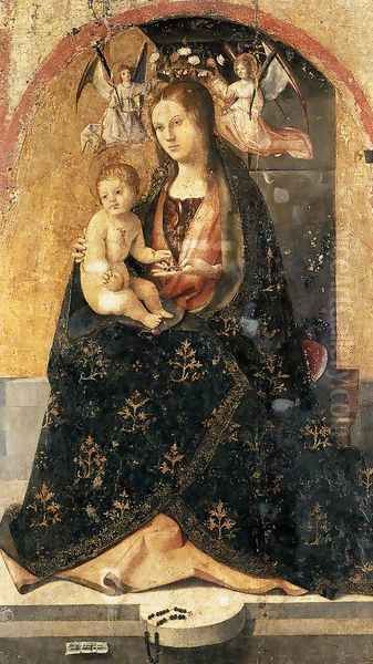 Madonna and Child Oil Painting by Antonello da Messina Messina