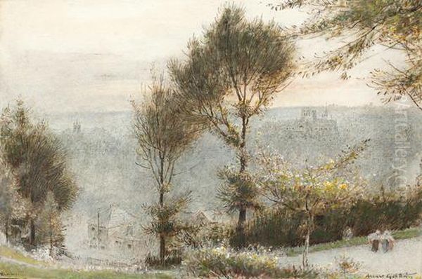 Winchester Oil Painting by Albert Goodwin