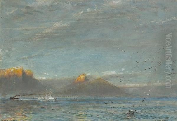 The Cape Of Good Hope, Dawn Oil Painting by Albert Goodwin