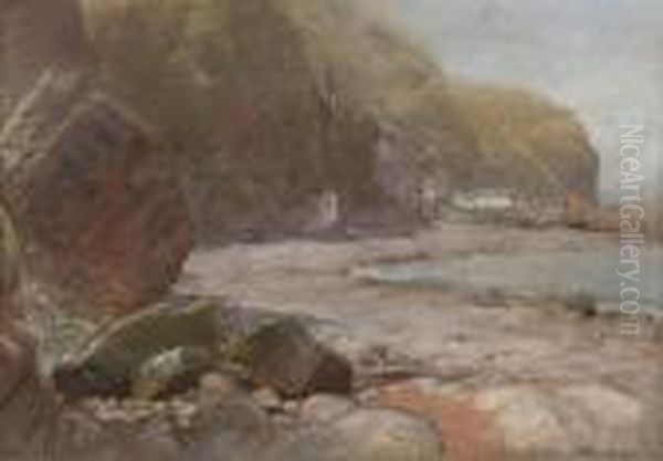 Clovelly by Albert Goodwin