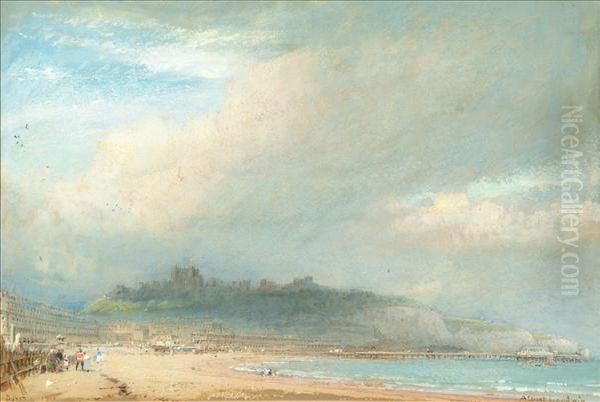 Dover Oil Painting by Albert Goodwin