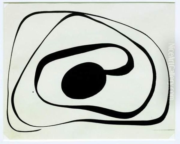 Eye Spring Ii Oil Painting by Arshile Gorky