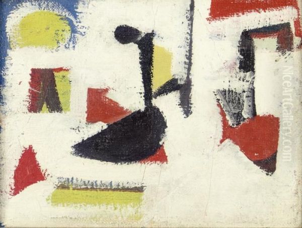 Untitled Oil Painting by Arshile Gorky