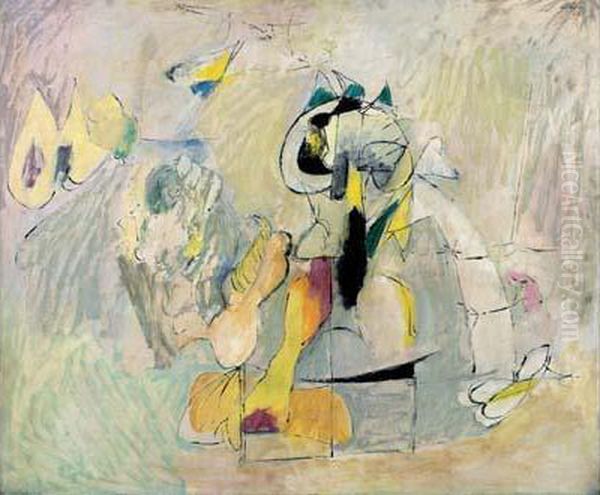 Pirate Ii Oil Painting by Arshile Gorky