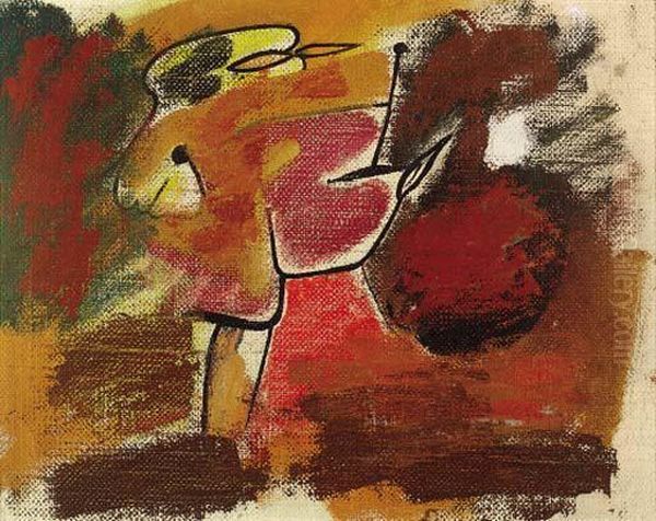 Composition Oil Painting by Arshile Gorky