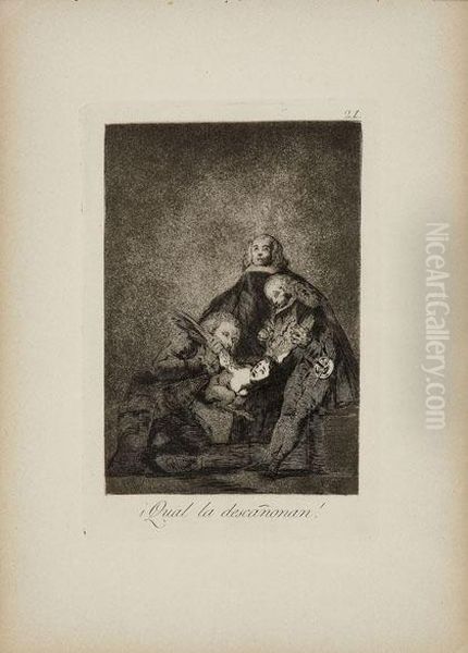 Qual La Descanonan Oil Painting by Francisco De Goya y Lucientes